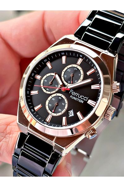 Ferrucci Men's Function Wristwatch - 3 Atm Waterproof