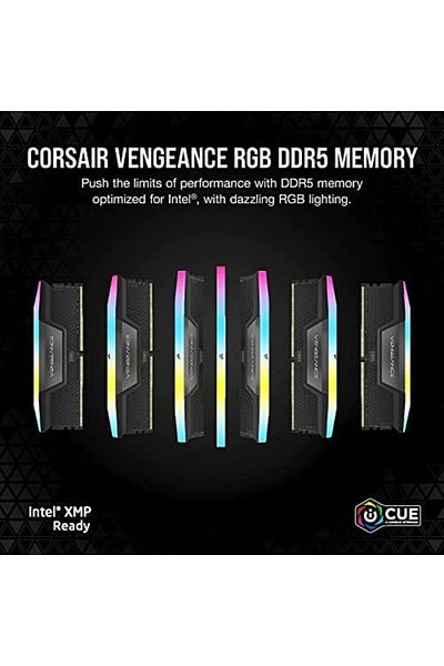 Corsair Vengeance Rgb 32gb (2 X 16GB) 288-pin Pc Ram Ddr5 6400 (pc5 51200