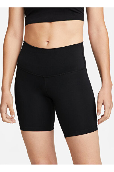 Nike Crne - Sive - Srebrne ženske uske leggins DQ6027-010 W NY DF HR 7IN KRATKE