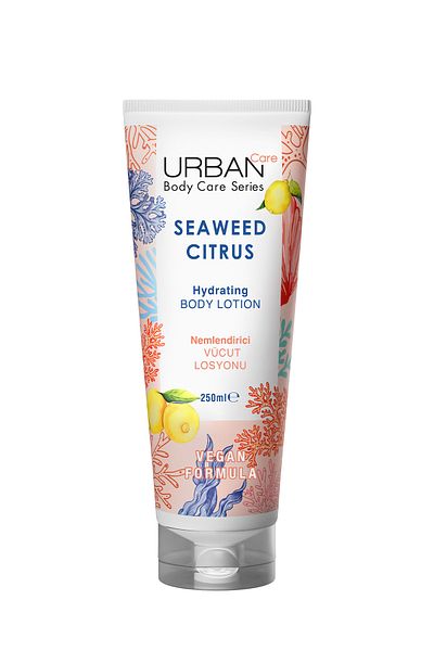 Urban Care لوشن مرطب ومغذي للجسم من Seaweed Citrus 250 مل - نباتي