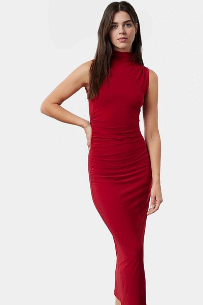 PayBuy Maxi Dress Bodycon Mold Knitted Fabric Daily Casual Style Trend Design Long Lasting Comfortable Use