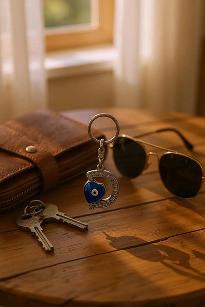 Revello Keychain ​​Gift, Letter, Evil Eye Beaded Watch from the Store,