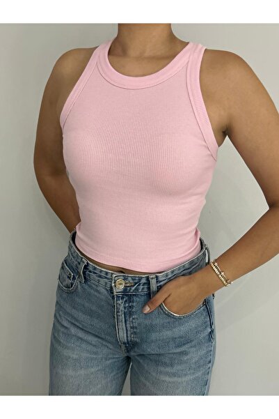 ulslu Halter Yaka Fitilli Kaşkorse Atlet