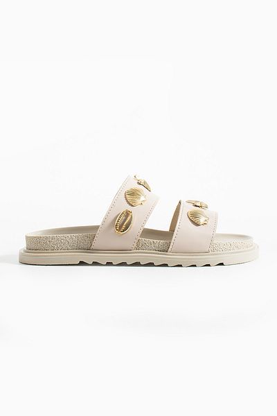Zintra Women's Beige Summer Sandals – Orthopedic, Anti-Sweat, Suitable for Daily Use