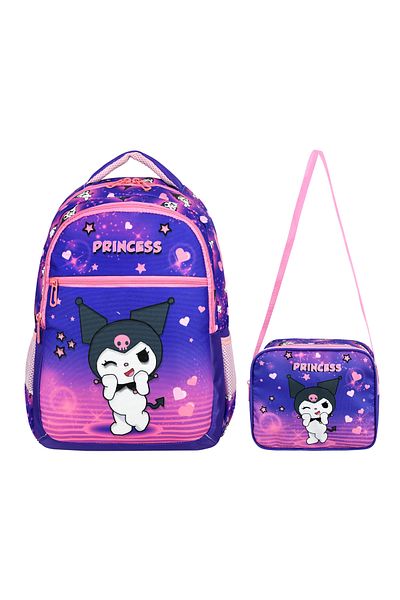 barberri 1. Quality Orthopedic Girl's Primary School Backpack (Backpack Lunch)