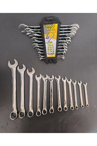 Pukka 12 Parça Kombine Anahtar Takımı 12 Li Düz-yıldız 6x22 Mm