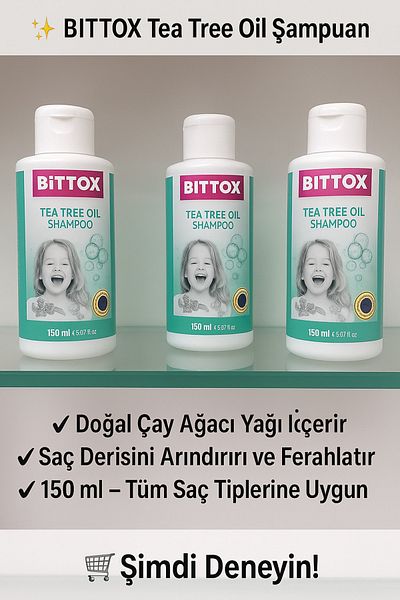 Bittox 3 Boxes of 150 ml Hair Lice and Vinegar Shampoo. Family Size Used Shampoo That Removes Oil from Hair