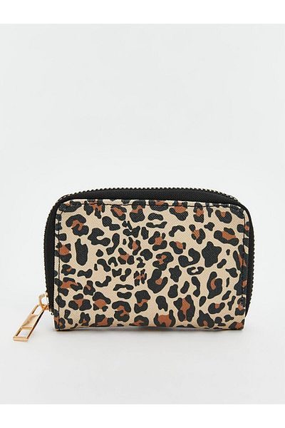 LC Waikiki Lcw Eco Leopard Patterned Women's Wallet (S5)
