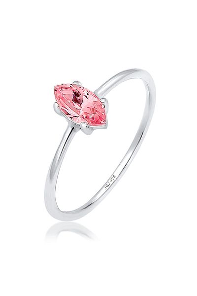 ELLI Inel Marquise Zirconia Minimal 925 Sterling Silver