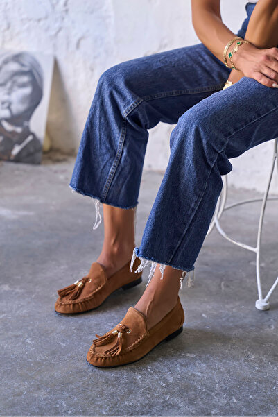 PELİN'İN AYAKKABILARI HANT TABA SÜET MAKOSEN