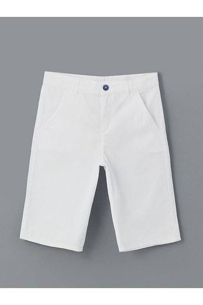 LC Waikiki Pantaloni scurți pentru băiat cu talie elastică reglabilă (S5)