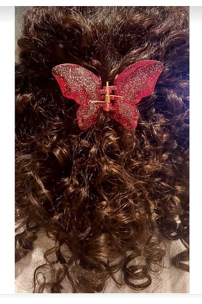 SEVRU Agrafă de păr 1 bucăți Agrafă cu model fluture