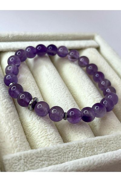 Sol Pige Amethyst Natural Stone Bracelet