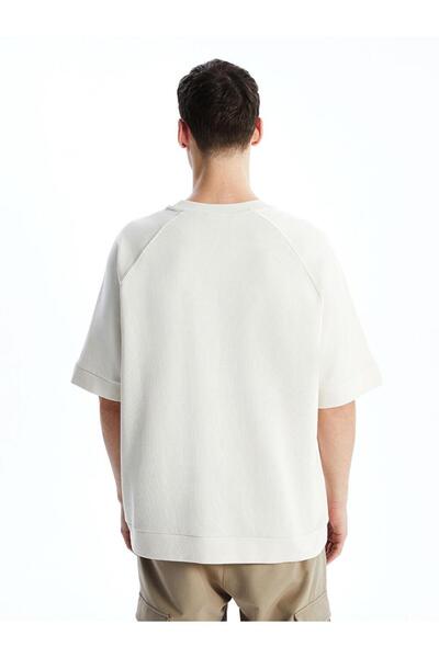 LC Waikiki Ανδρικό φούτερ με κοντό μανίκι Crew Neck (W4)