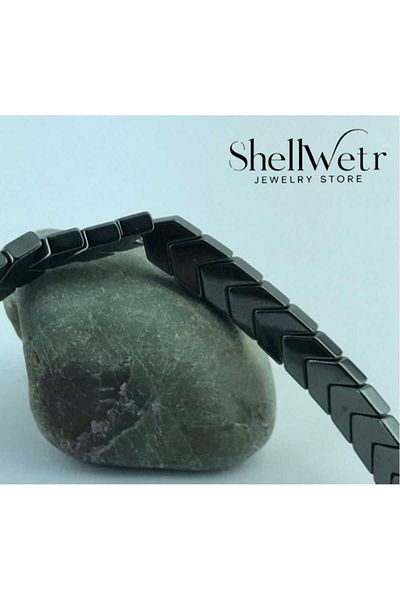 shellwetr Wood Men's Bracelet