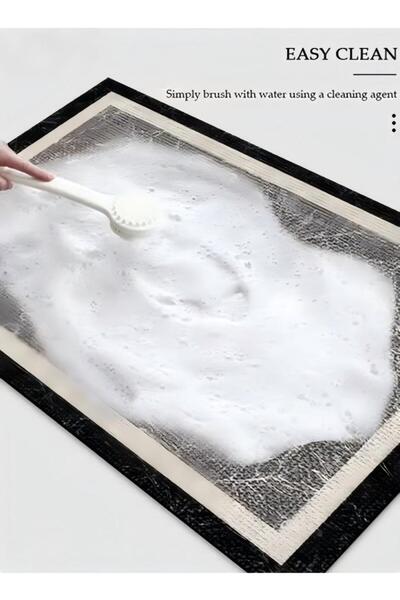 Generic 2-piece Kitchen Mat And Carpet Set, Non-slip Quick-drying Diatom Mud Floor Mat 40*60 40*120cm