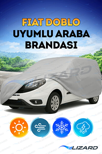 ByLizard FIAT DOBLO yeni kasa Su Geçirmez Araba Brandası Oto Branda Araba Örtüsü Araç Çadırı