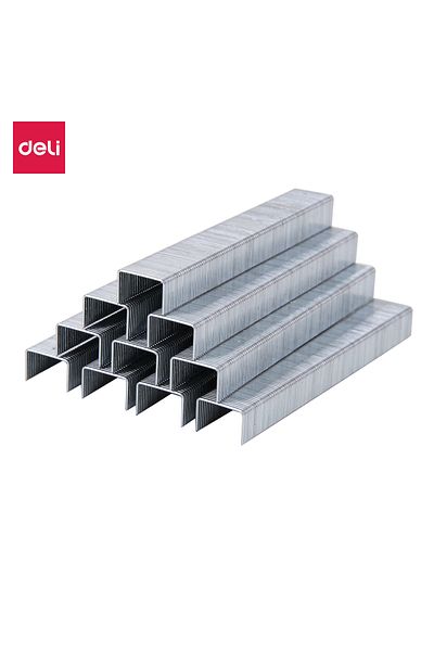 Deli Deli ET70110 Staples - 53/8, Silver, 1000pcs - ideal for everyday stapling tasks