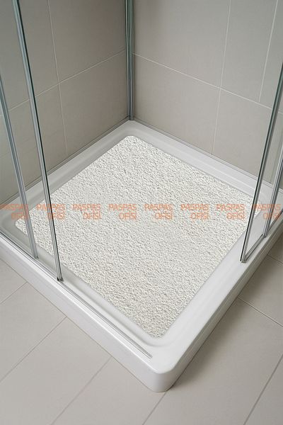 Paspas Yap Bath Mat Shower Cabin Mat Does Not Splash Water Mat Non-Slip Mat (80X80 cm)