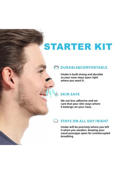 DUTRIEUX Magnetic Nasal Breathing Dilators Kits Sport Nasal Dilator Boost Oxygen Intake Refill Nose Clip