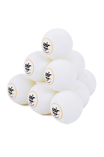 USR Starter 10 Lu 1 Yıldız Masa Tenisi Topu Beyaz
