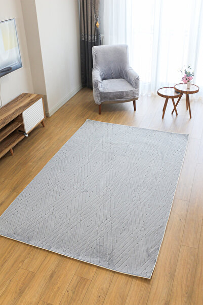 ferahome Yıkanabilir pamuklu İskandinav Tarzı Premium Puffy Peluş Yolluk – Sa...