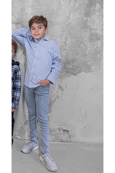 rg kidsstore Мъжка младежка риза - Ликра