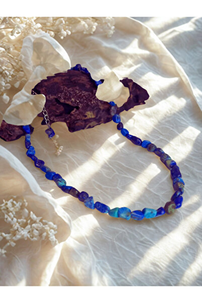 ayrestyle Natural Lapis Lazuli Stone - Adjustable Necklace and Natural Protection