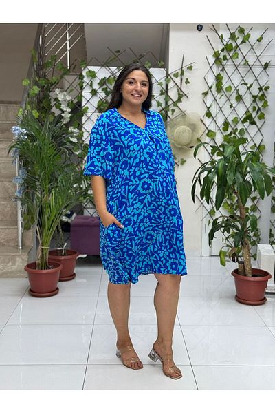 Punta Otantik Rm18122 Viscose Roman Dress