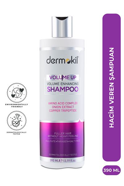Dermokil Amino Acid Complex Volumizing Shampoo 390 ml
