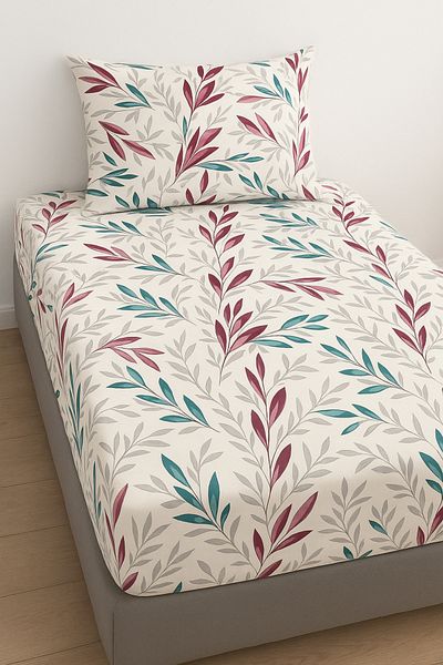 Madame Home Single Fitted Sheet Set Suitable for Daily Use