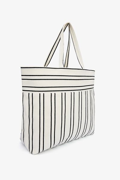 Penti Big Stripe Ecru Bag