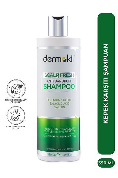 Dermokil Scalp Fresh Anti-Dandruff Shampoo 390 ml