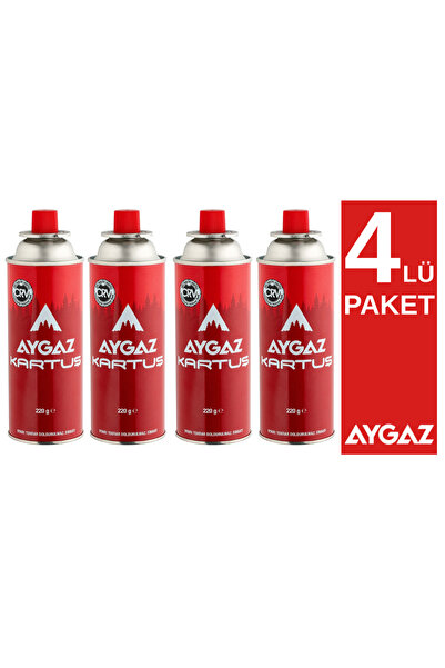 BEKGAZ 220 gr Kartuş - 4 Adet