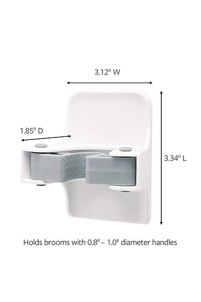 3M Command Broom Gripper 2mi0031 – 9.25x4x1.75 In, Wall Mount, Damage-free Hold