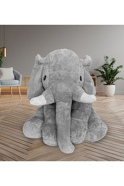 Özgüner Oyuncak Big Giant 150 cm Plush Elephant - Soft & Giant Elephant Toy for Kids