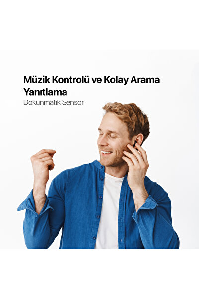 Ttec AirBeat Go TWS Bluetooth 5.1 IPX6 Dereceli Oyun Modunda 60ms Gecikme Süreli Kablosuz Kulaklık