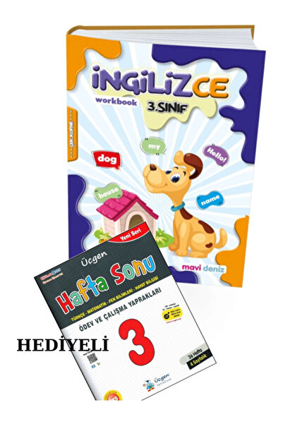 Mavi Deniz Yayınları 3. Sınıf İngilizce Workbook / Kolektif / Mavi Deniz Yayı...