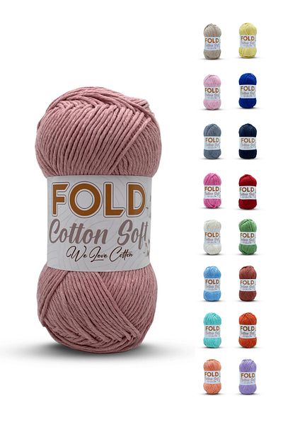 FOLD Cotton Soft - 161 Κλωστή Βάμβακος 100 γραμμάρια