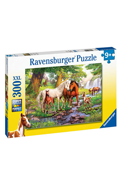 Genel Markalar Çocuk Puzzle 300 Parça Nehirde Atlar 129041