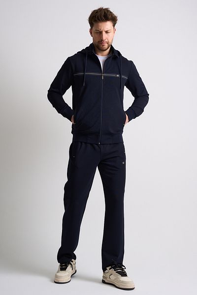 Shooter Sportswear Κλασικό ανδρικό σετ αθλητικής φόρμας Άνετη εφαρμογή με αφαιρούμενη κουκούλα