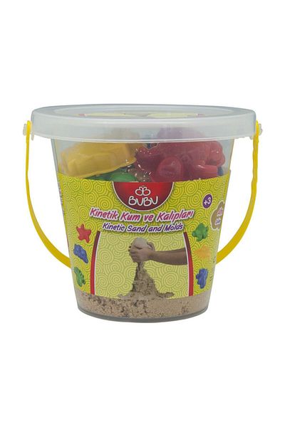 Bubu Bu-Bu Kinetic Sand Bucket 500 Gr. Natural
