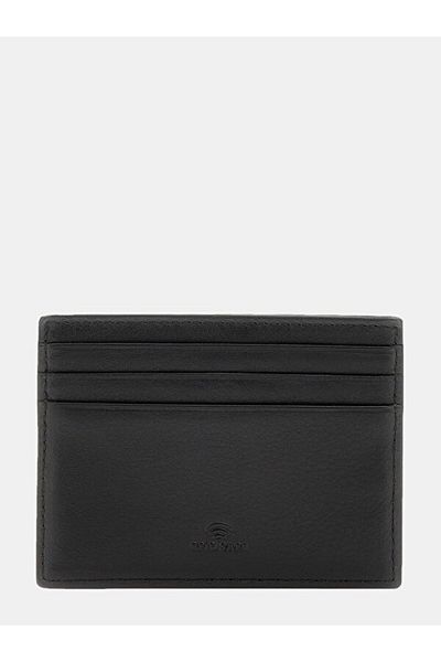 Guess Men's Black Boston Card Holder