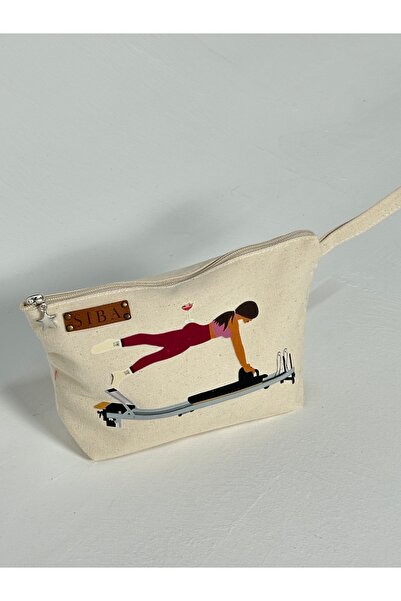 ŞİBATEKS Kanvas Clutch/Pilates - Körüklü 25x15x6 cm