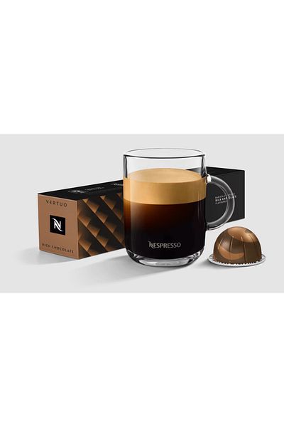 Nespresso Vertuo Rich Chocolate Capsule Coffee 10's