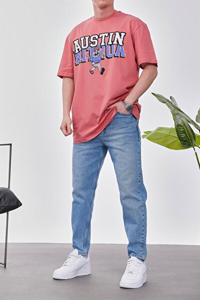 NOMARC Ανδρικό μπλουζάκι Austin Dusty Rose