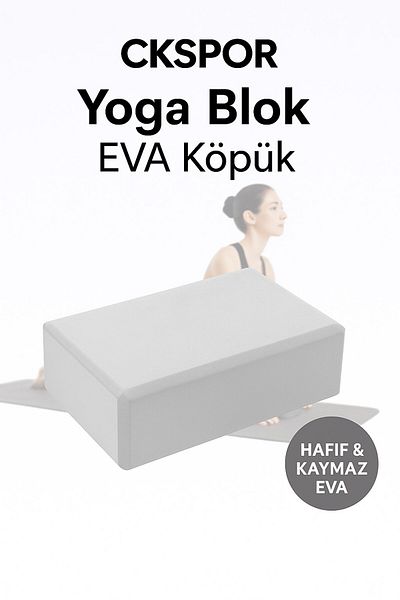CKSpor Yoga Block Yoga Foam Bodybuilding και Εξοπλισμός Άσκησης