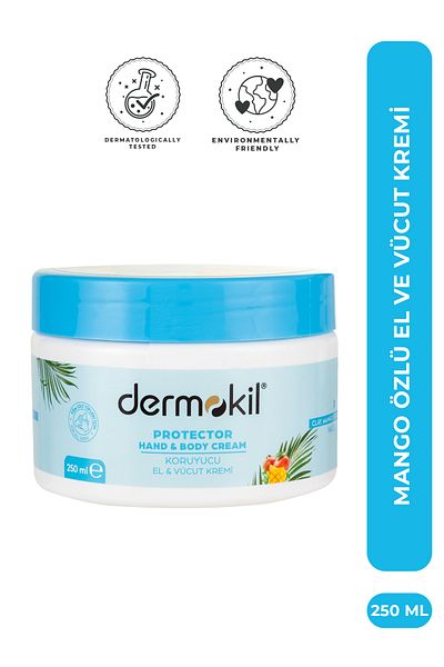 Dermokil Doğal Mango Özlü El Ve Vücut Kremi 250 ml