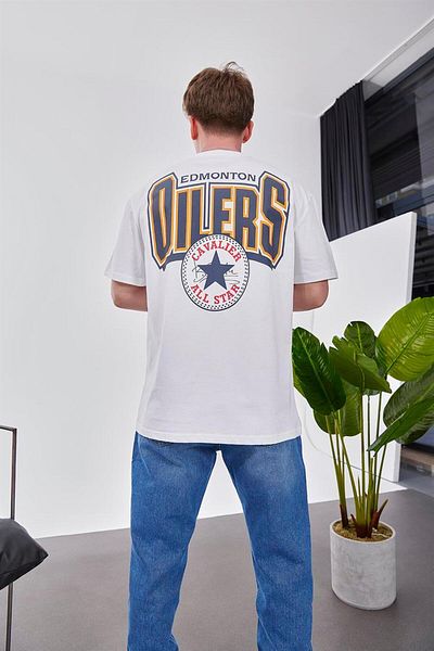 NOMARC Λευκό μπλουζάκι Oilers