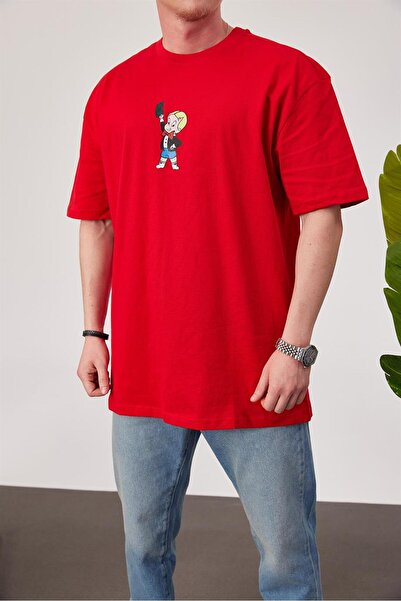 NOMARC Ανδρικό μπλουζάκι Richie Rich Red